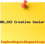 BH.183 Creativo Senior
