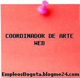 COORDINADOR DE ARTE WEB