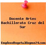 Docente Artes Bachillerato Cruz del Sur