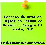 Docente de Arte de ingles en Estado de México – Colegio El Roble, S.C