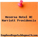 Mesero(a) – Hotel AC Marriott Providencia