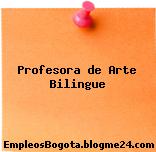 Profesora de Arte Bilingue