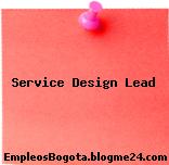 Service Design Lead