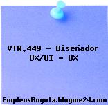 VTN.449 – Diseñador UX/UI – UX