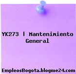 YK273 | Mantenimiento General