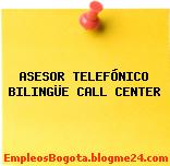 ASESOR TELEFÓNICO BILINGÜE CALL CENTER