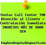 Ventas Call Center TMK Atención al Cliente – Contratación Inmediata INGRESOS MÁS DE 8000 SEM
