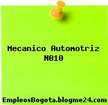 Mecanico Automotriz N010