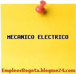 MECANICO ELECTRICO