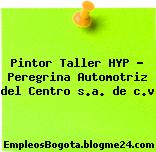 Pintor Taller HYP – Peregrina Automotriz del Centro s.a. de c.v