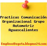 Practicas Comunicación Organizacional Grupo Automotriz Aguascalientes