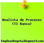 Analista de Procesos (TI Banca)