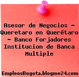 Asesor de Negocios – Queretaro en Querétaro – Banco Forjadores Institucion de Banca Multiple