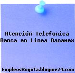 Atención Telefonica Banca en Linea Banamex