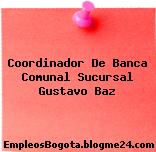 Coordinador De Banca Comunal Sucursal Gustavo Baz