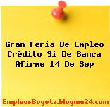 Gran Feria De Empleo Crédito Si De Banca Afirme 14 De Sep