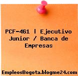 PCF-461 | Ejecutivo Junior / Banca de Empresas