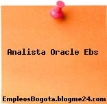 Analista Oracle Ebs