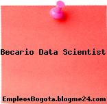 Becario Data Scientist