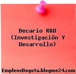 Becario R&D (Investigación Y Desarrollo)