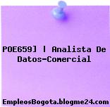 POE659] | Analista De Datos-Comercial