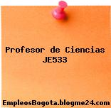 Profesor de Ciencias JE533