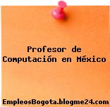 Profesor de Computación en México