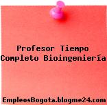 Profesor Tiempo Completo Bioingeniería