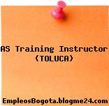 AS Training Instructor (TOLUCA)