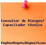 Consultor de Riesgos/ Capacitador técnico