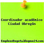 Coordinador académico – Ciudad Obregón
