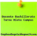 Docente Bachillerato Turno Mixto Campus