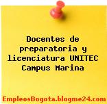 Docentes de preparatoria y licenciatura UNITEC Campus Marina