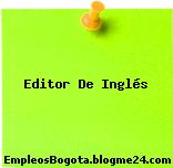 Editor De Inglés