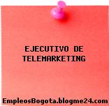 EJECUTIVO DE TELEMARKETING