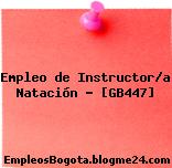 Empleo de Instructor/a Natación – [GB447]