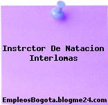 Instrctor De Natacion Interlomas