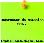 Instructor de Natacion PV077
