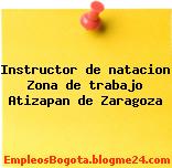 Instructor de natacion Zona de trabajo Atizapan de Zaragoza