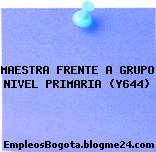 MAESTRA FRENTE A GRUPO NIVEL PRIMARIA (Y644)