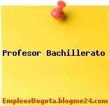 Profesor Bachillerato