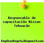 Responsable de capacitación Nissan Tehuacán