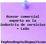 Asesor comercial experto en la industria de servicios – León