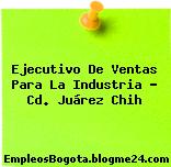 Ejecutivo De Ventas Para La Industria – Cd. Juárez Chih
