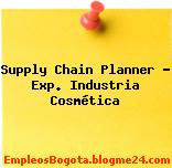 Supply Chain Planner – Exp. Industria Cosmética