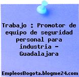 Trabajo : Promotor de equipo de seguridad personal para industria – Guadalajara