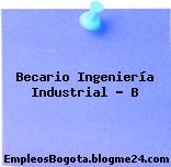 Becario Ingeniería Industrial – B