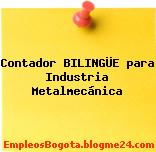 Contador BILINGÜE para Industria Metalmecánica
