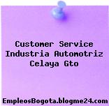 Customer Service Industria Automotriz Celaya Gto