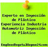 Experto en Inyección de Plástico Experiencia Industria Automotriz Inyección de Plástico